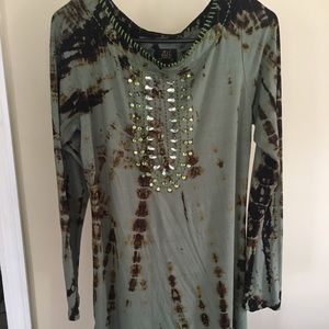 Boho Beaded Tunic